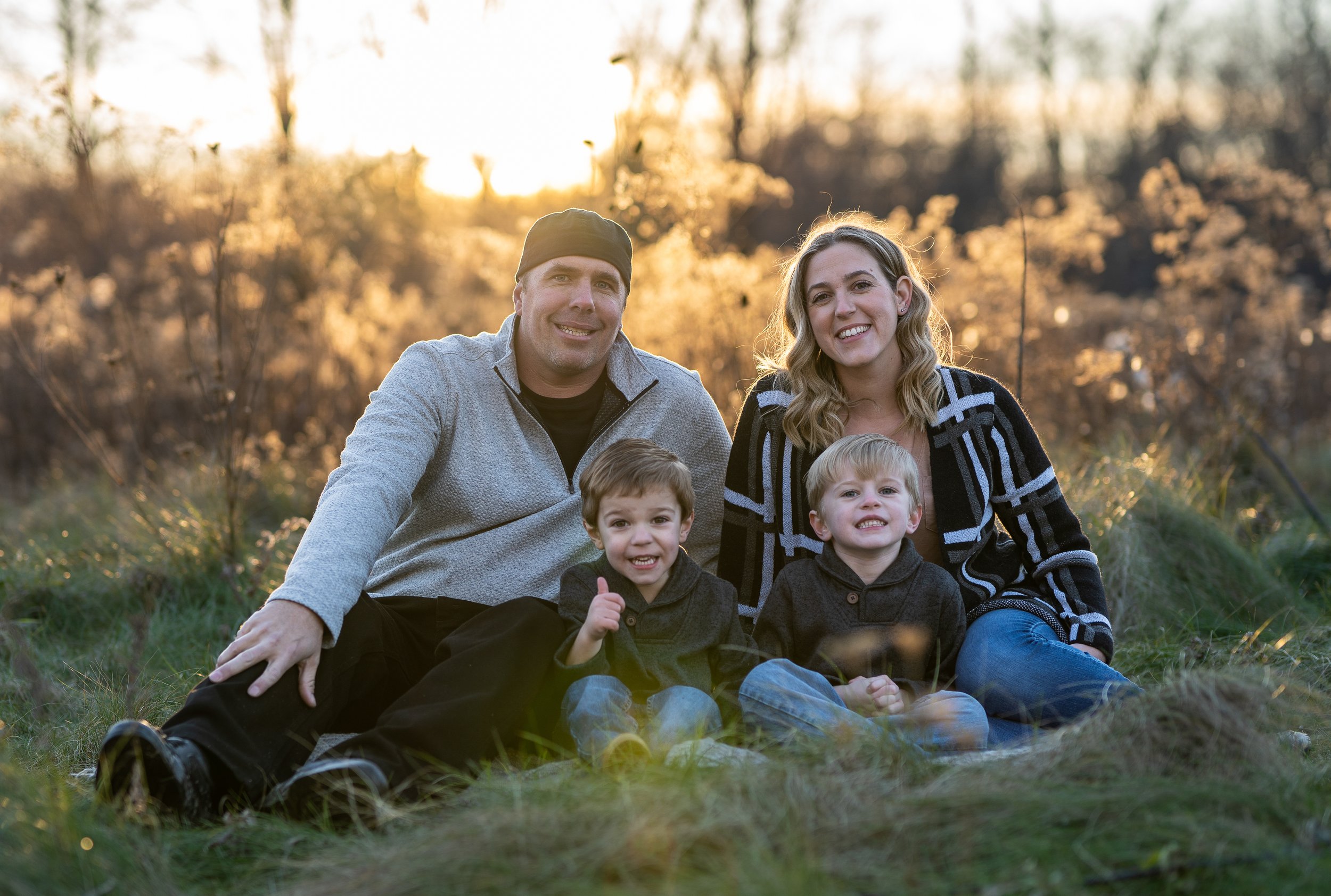 family sunset photos cleveland