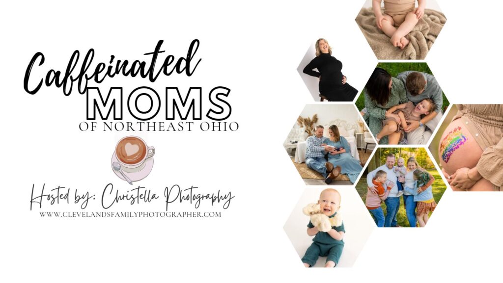 facebook group cover for caffeinated moms of northeast ohio 